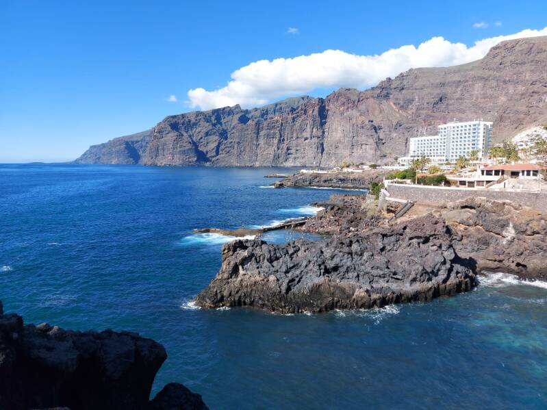 kliffen rotsen los gigantes