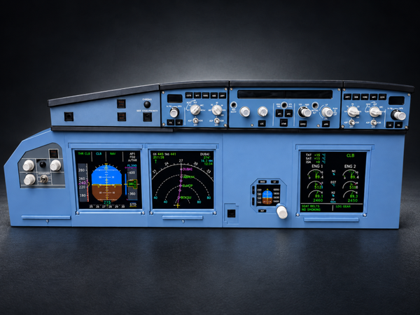 Airbus A320 Captain Side MIP – Flight Simulator Panel MSFS24