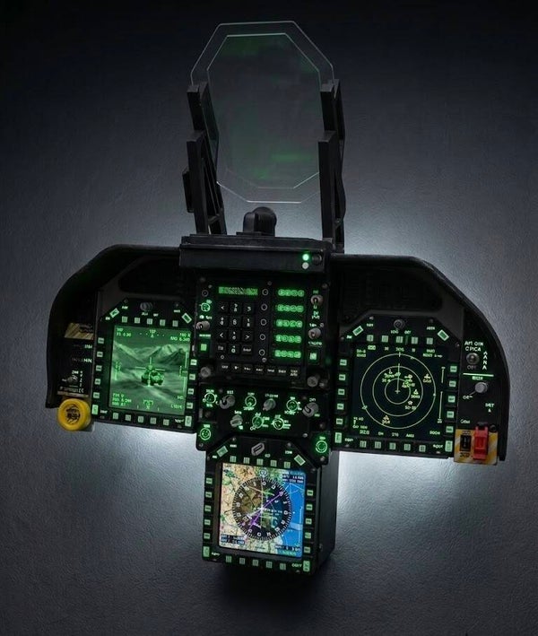 V4 Back Panels for MOZA F18 MIP & WINCTRL MIP | DCS World | VRSimSolutions
