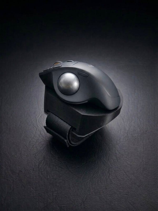 Flight simulator leg mouse with trackball Logitech MX ERGO S Advanced