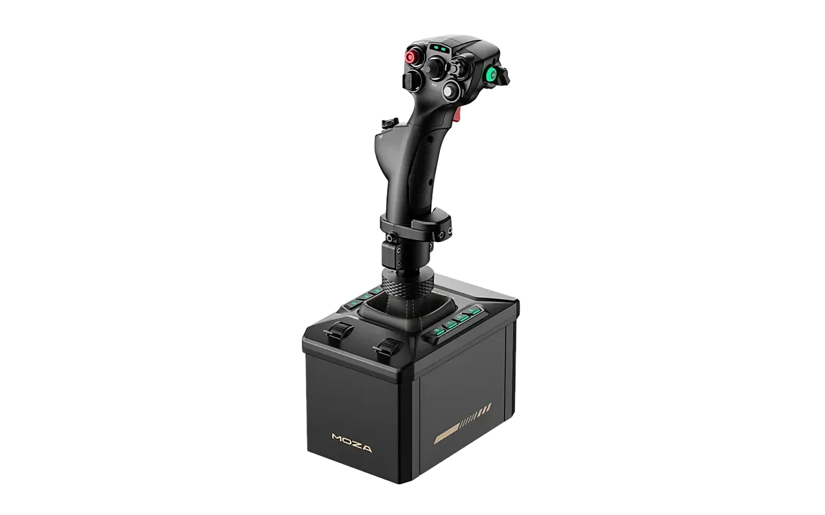 Moza AB6 Flight Simulator - 6 N·m force feedback - metalen constructie - 72W - 1000Hz
