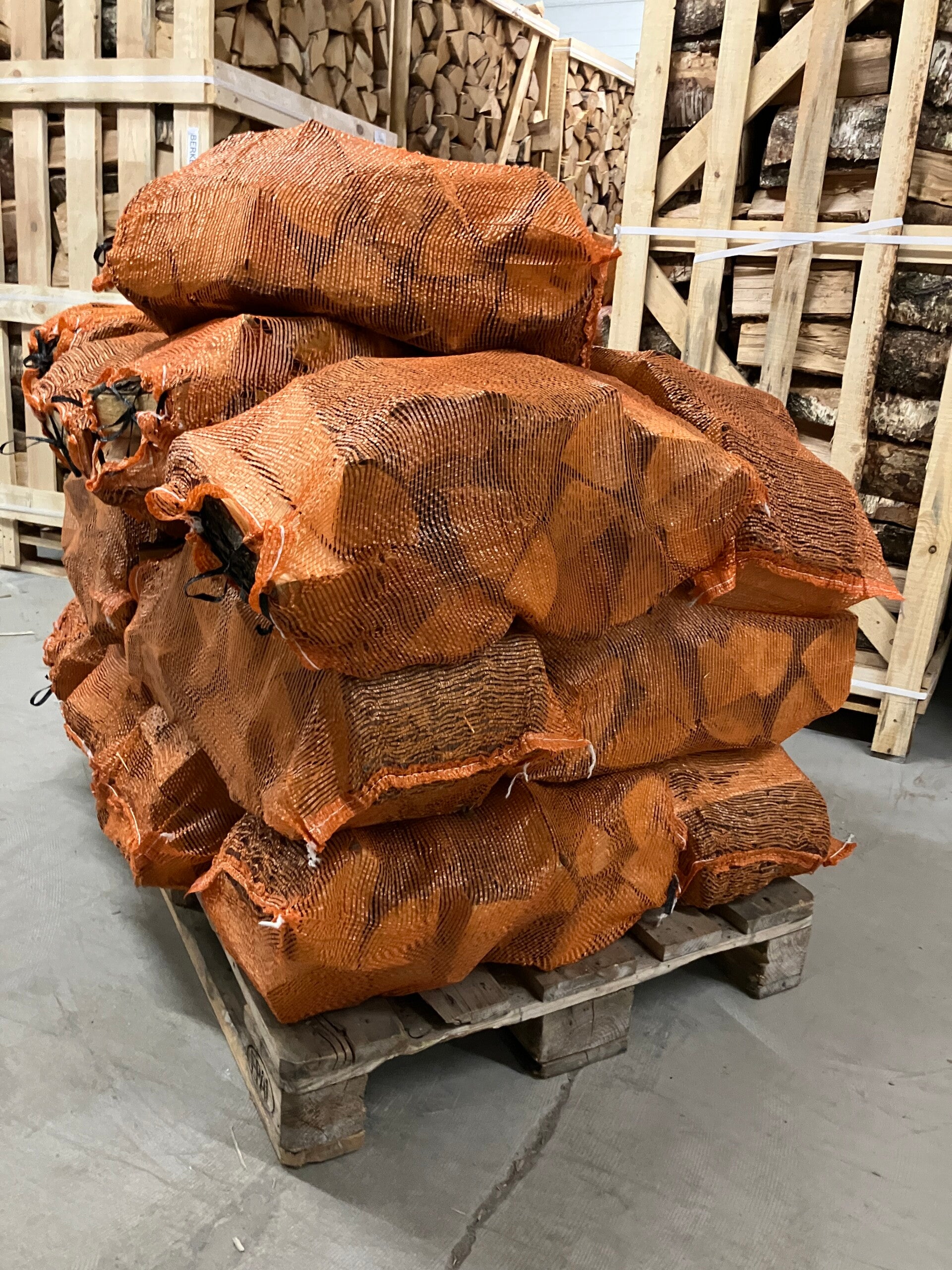Haardhout 40L - 28 zakken - 1120L op pallet