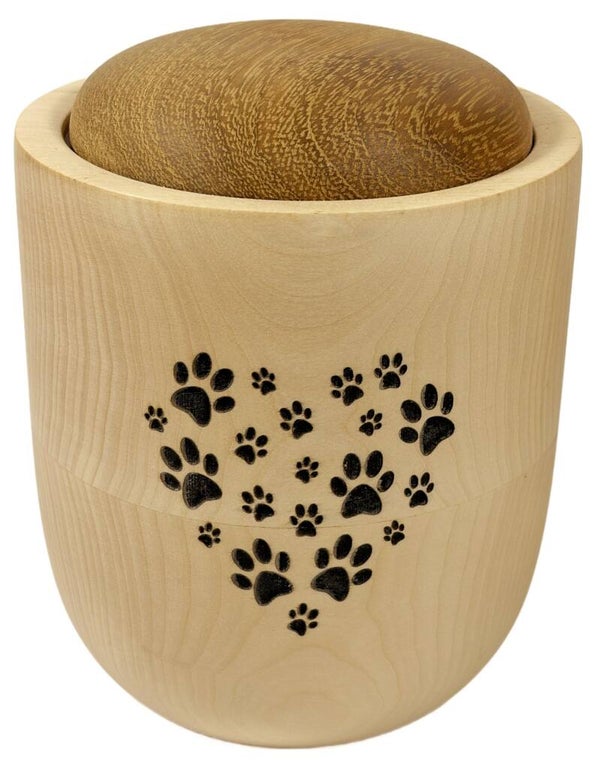 Tier Urne Holz 2807