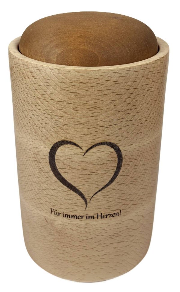 Tier Urne Holz 2748