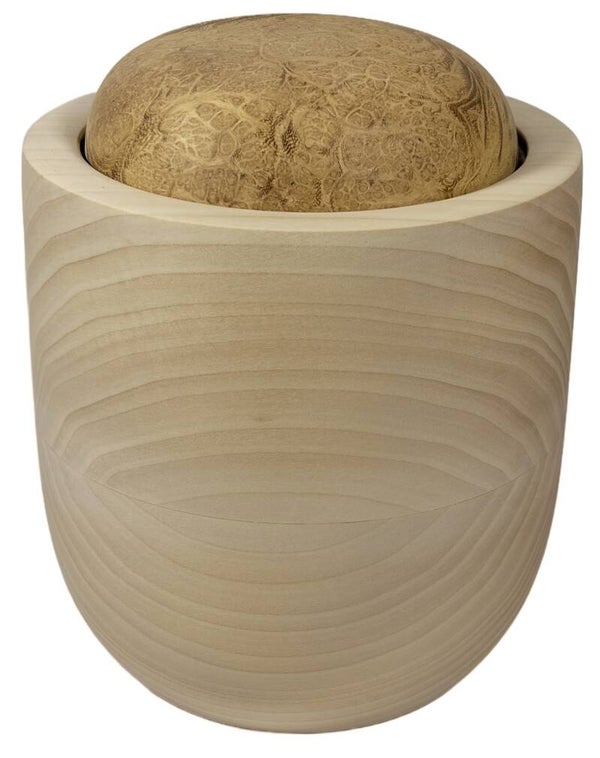 Tier Urne Holz 2762