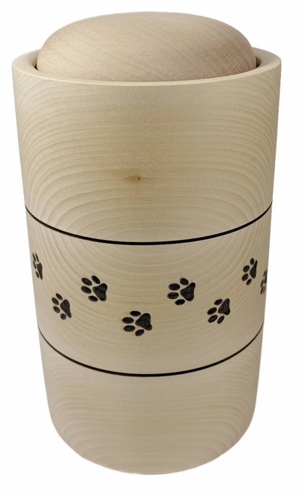 Tier Urne Holz 2765
