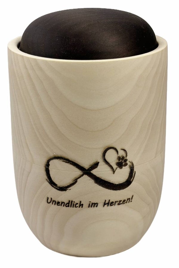 Tier Urne Holz 2774