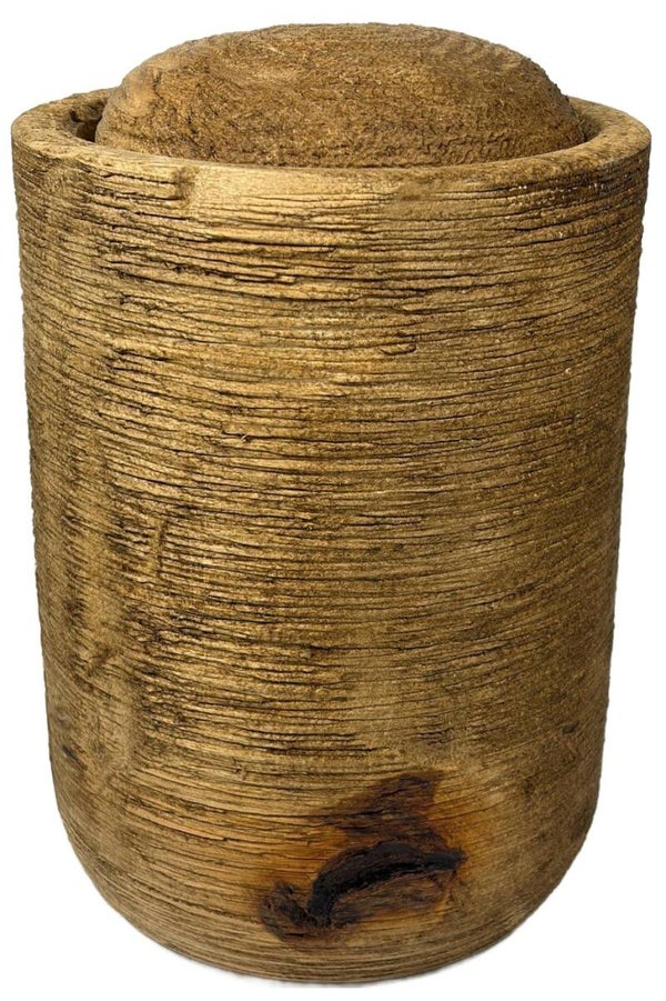 Tier Urne Holz 2828