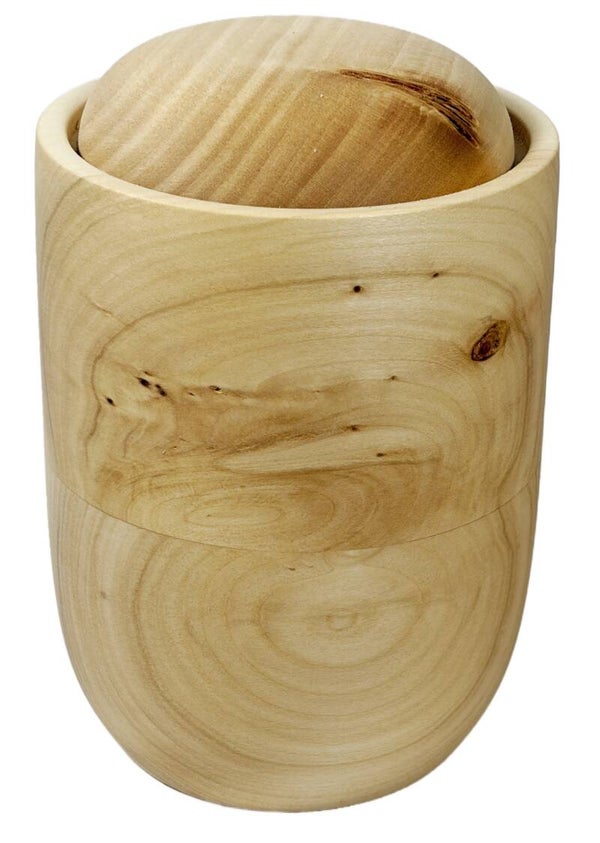 Tier Urne Holz 2841