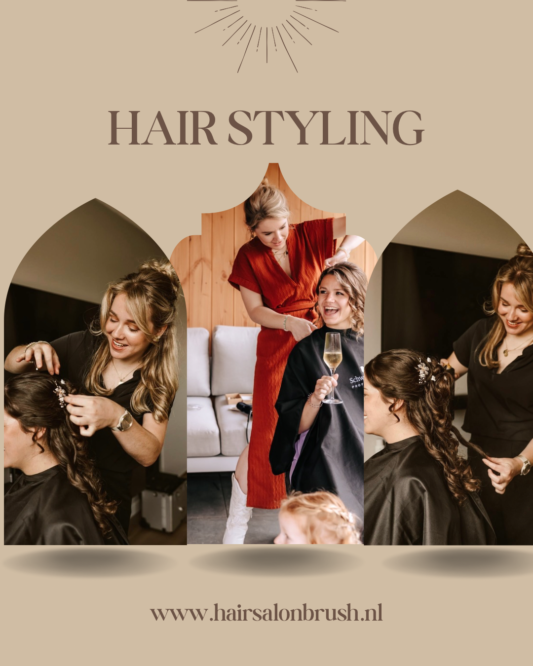 Indy Hairsalon Brush