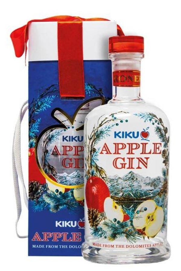 Kiku Gin Apple - 500 ml. in geschenkdoos