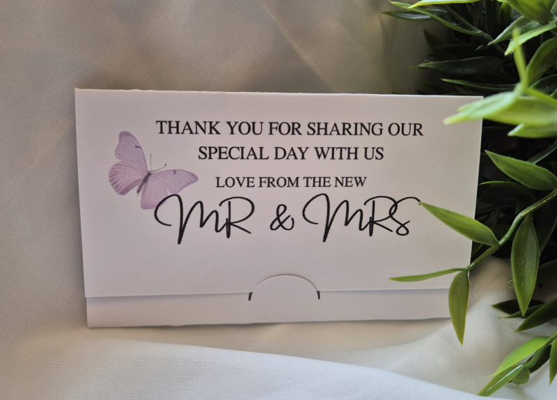 Wedding Favour Wallet