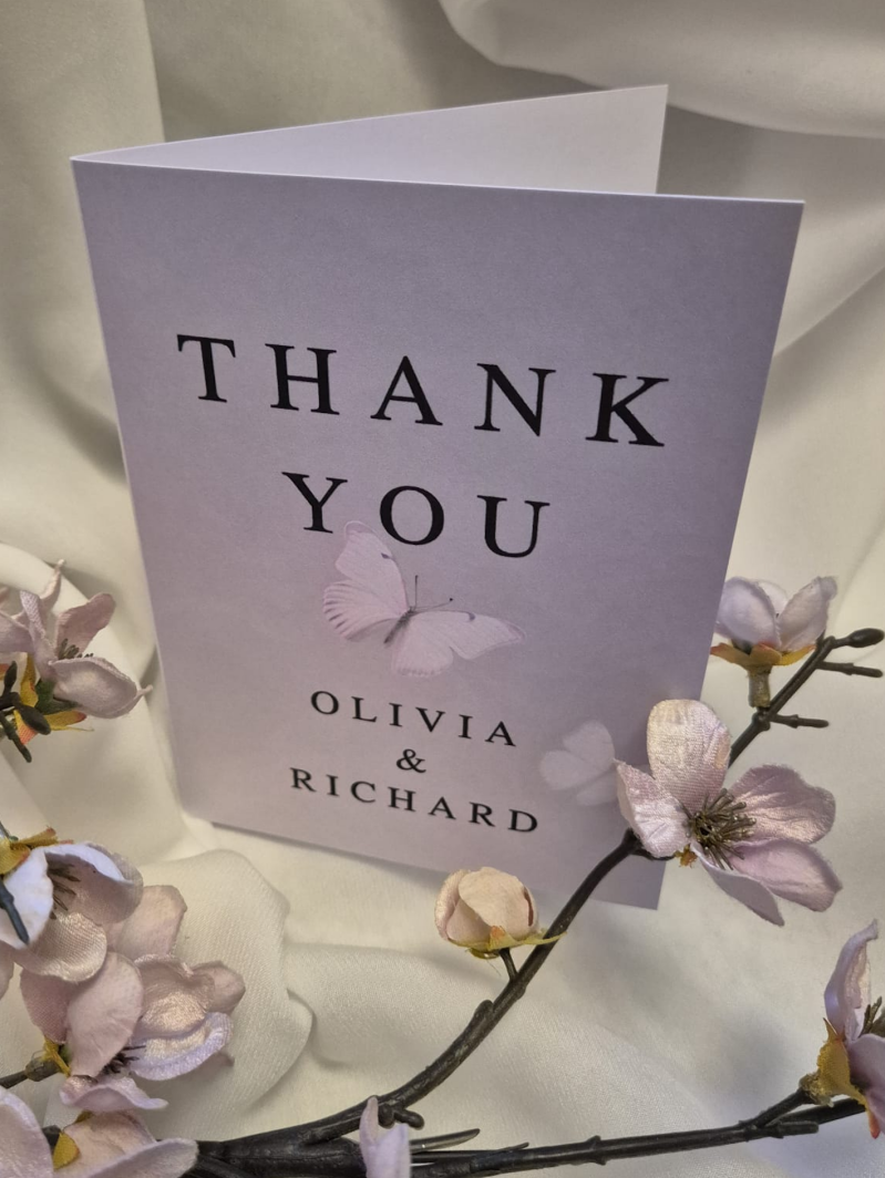 Wedding Thank You Card