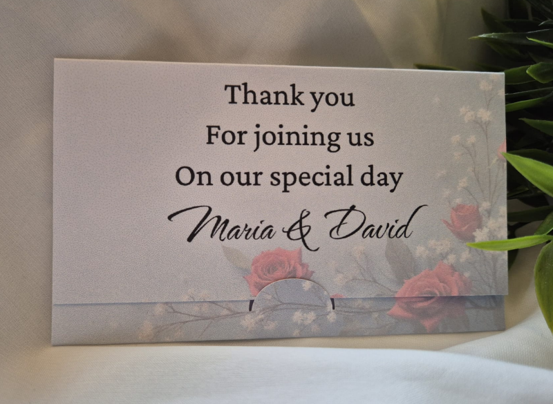 Wedding Favour Wallet