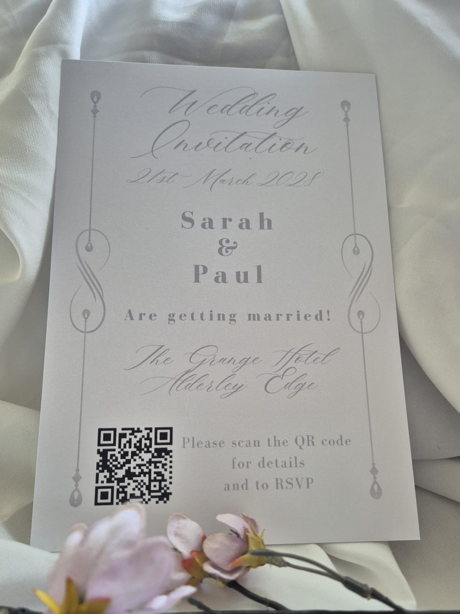 Wedding Stationery Programme