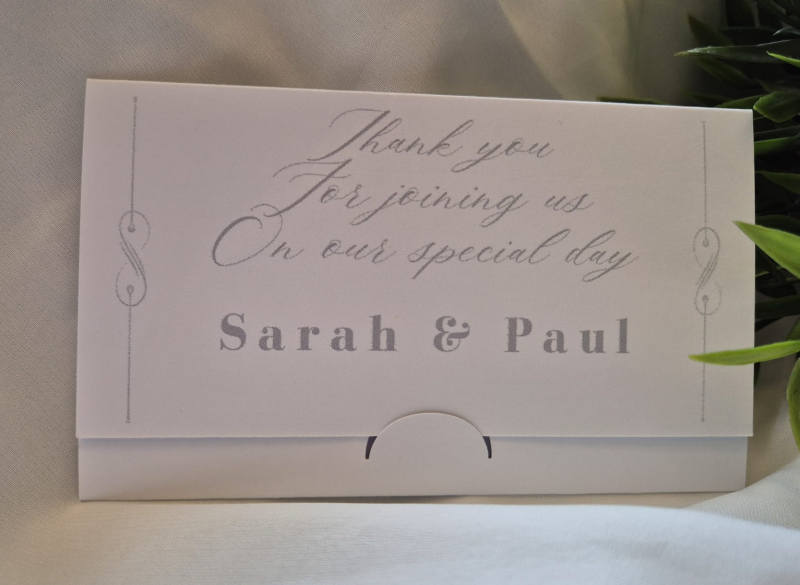 Wedding Favour Wallet