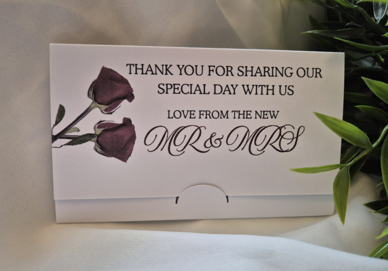 Wedding Favour Wallet
