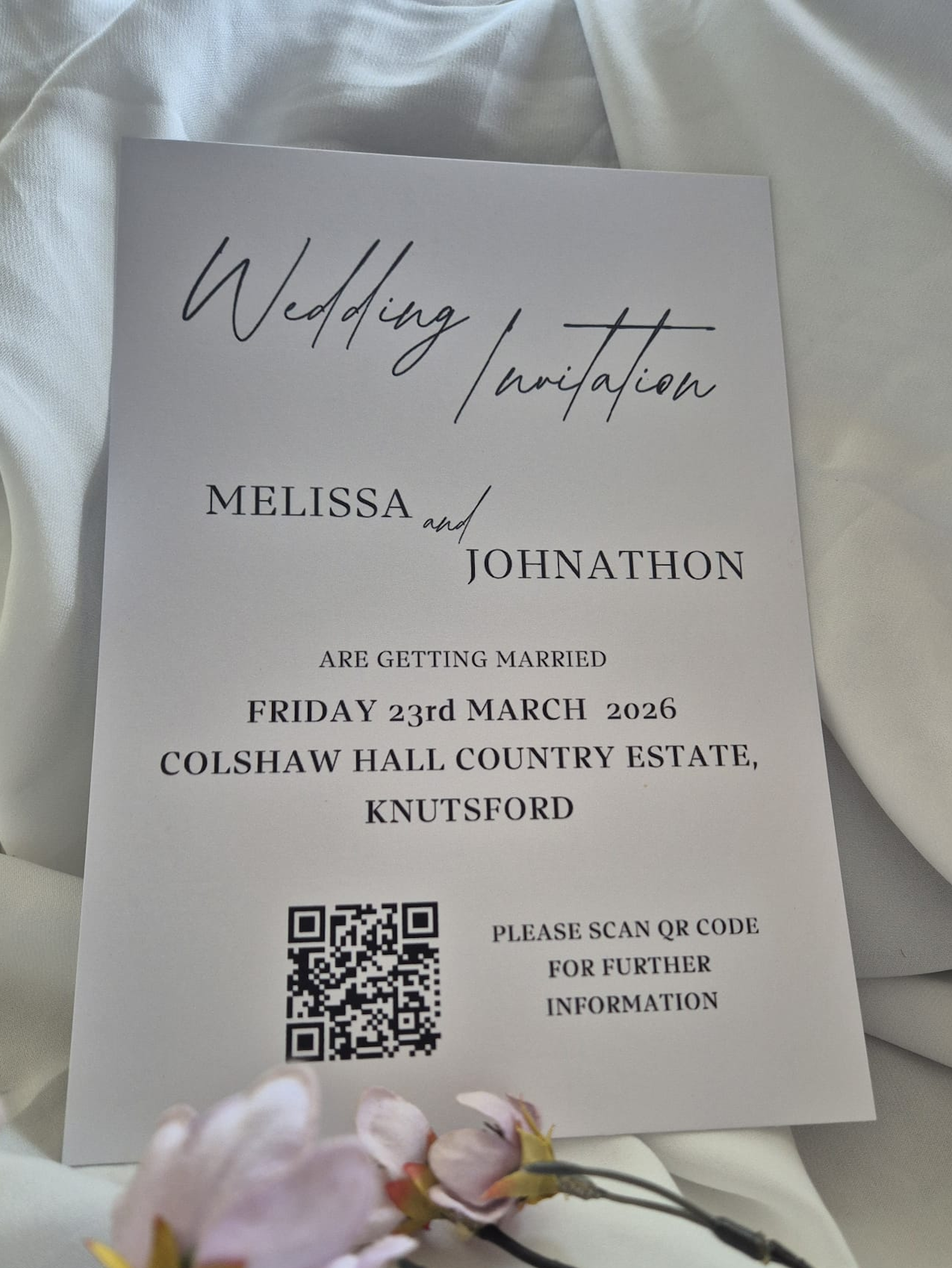 Quality Wedding Stationery