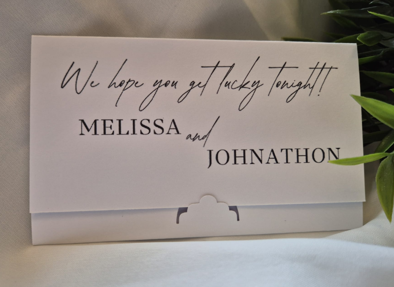 Wedding Favour Wallet