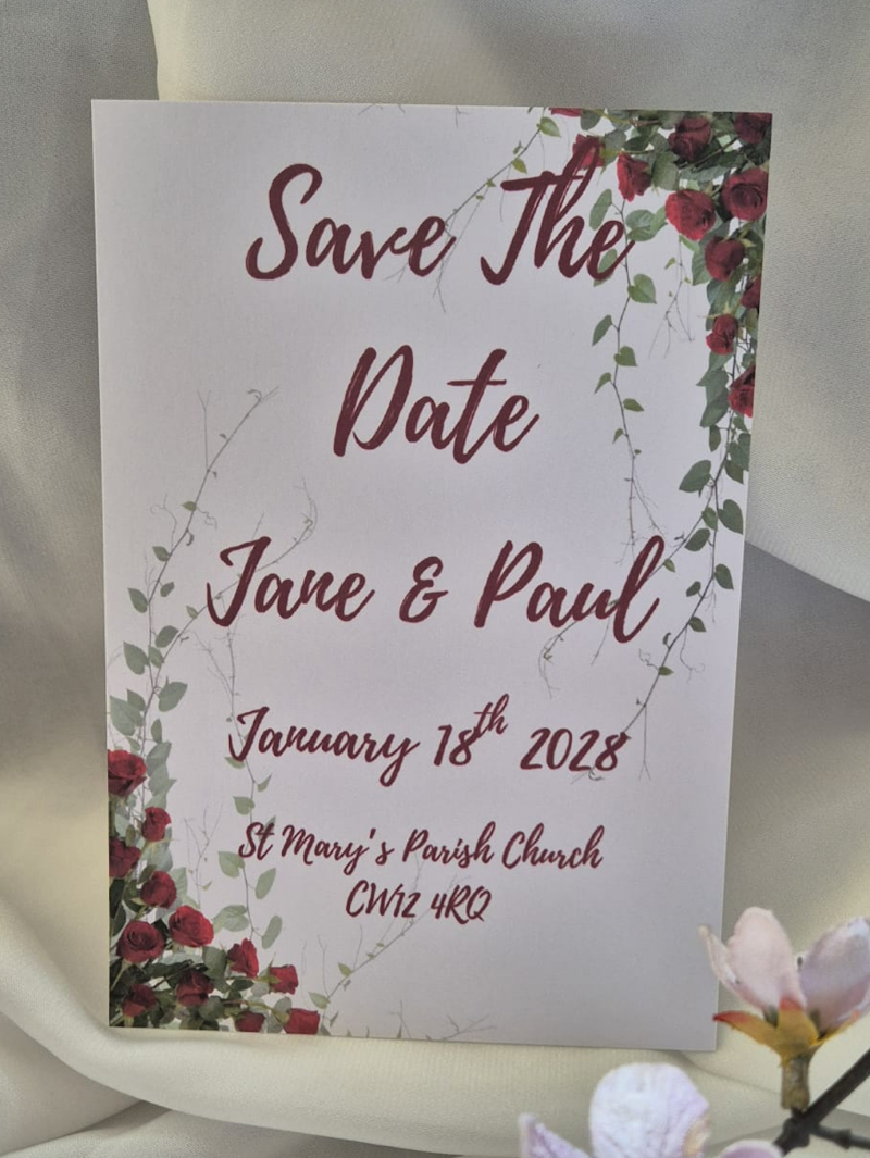Wedding Save The Date
