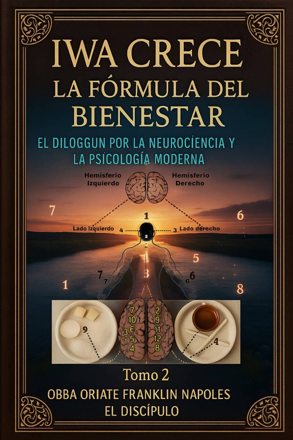 Tomo 2 Iwa Crece : La Fórmula del Bienestar. El Diloggun por la neurociencia y la psicología positiva