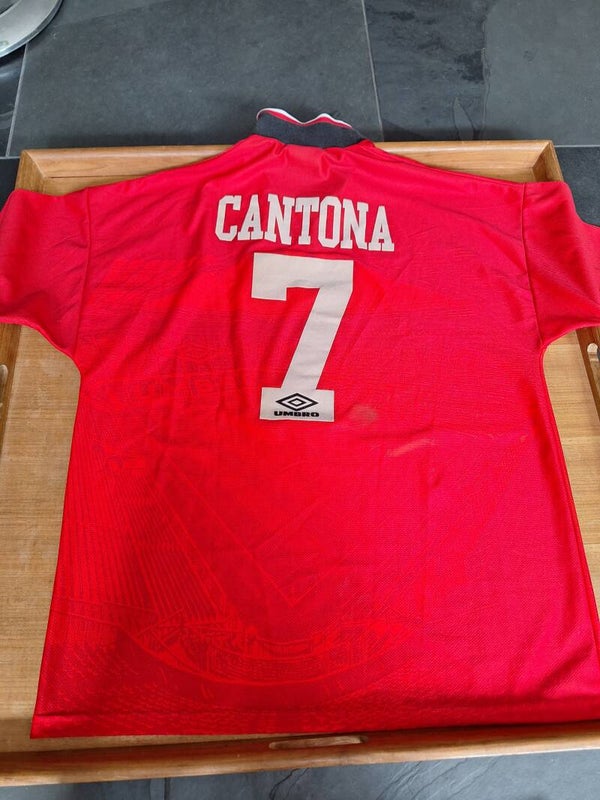 Manchester United 1994-96 home shirt Cantona - Size extra large
