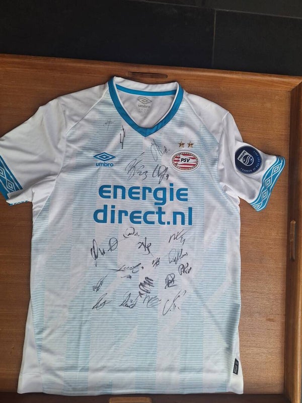 PSV 2018-19 away shirt signed - Size large
