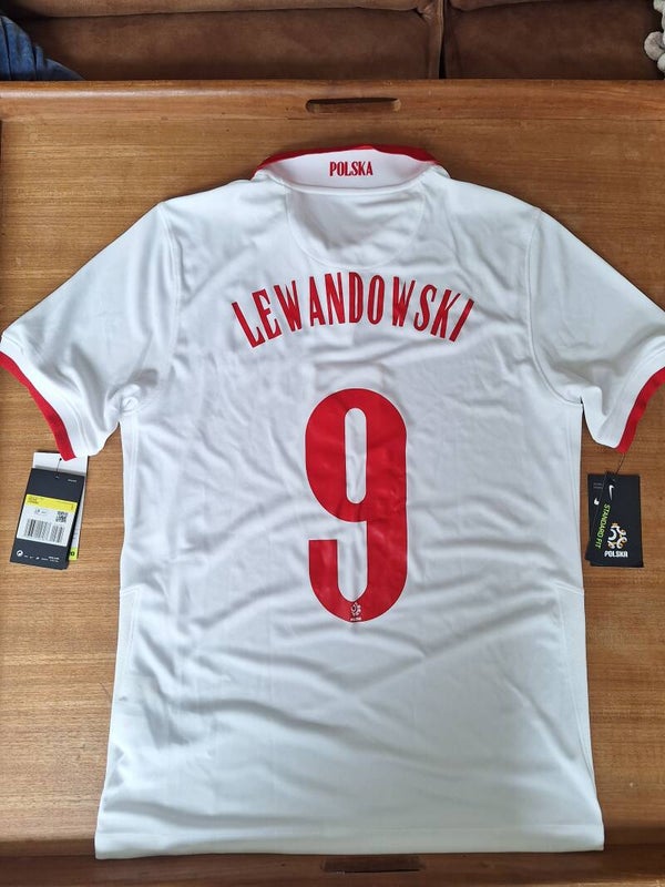 Poland 2020-21 home shirt Lewandowski - BNWT - Size small