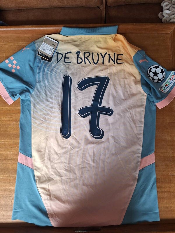 Manchester City 2024-25 fourth shirt player version De Bruyne - BNWT - Size extra large