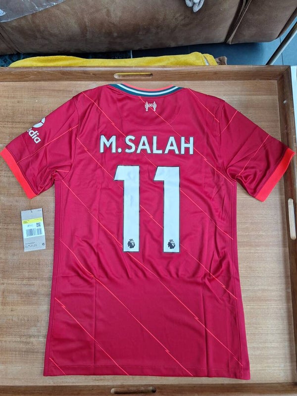 Liverpool 2021-22  home shirt Salah - BNWT - Size small