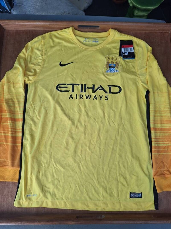 Manchester City 2015-16 keepersshirt - BNWT - Size large