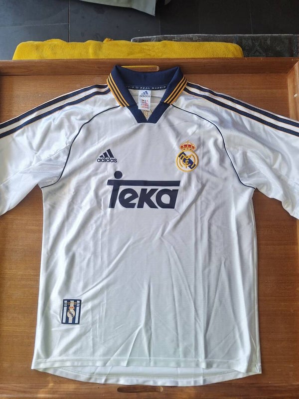 Real Madrid 1999-00 home shirt -  Size medium