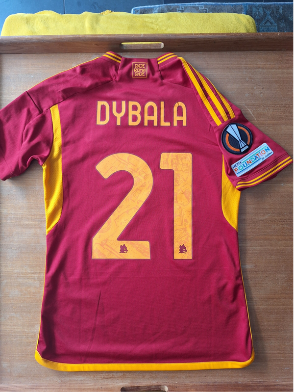 AS Roma 2023-24 home shirt Dybala - Size small