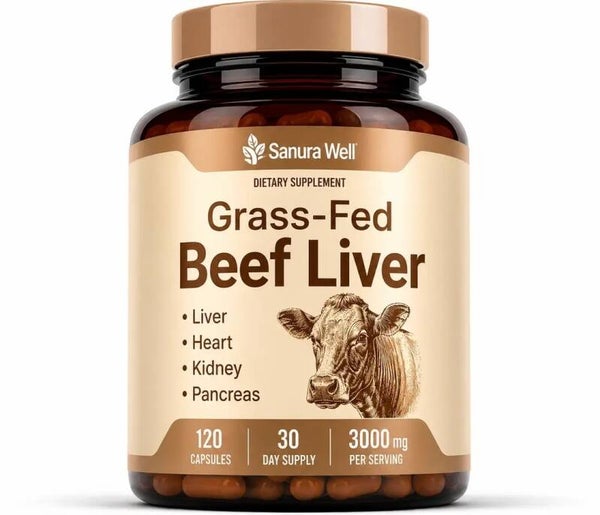 Grass-Fed Beef Liver Capsules – Nature's Most Nutrient-Dense Superfood
