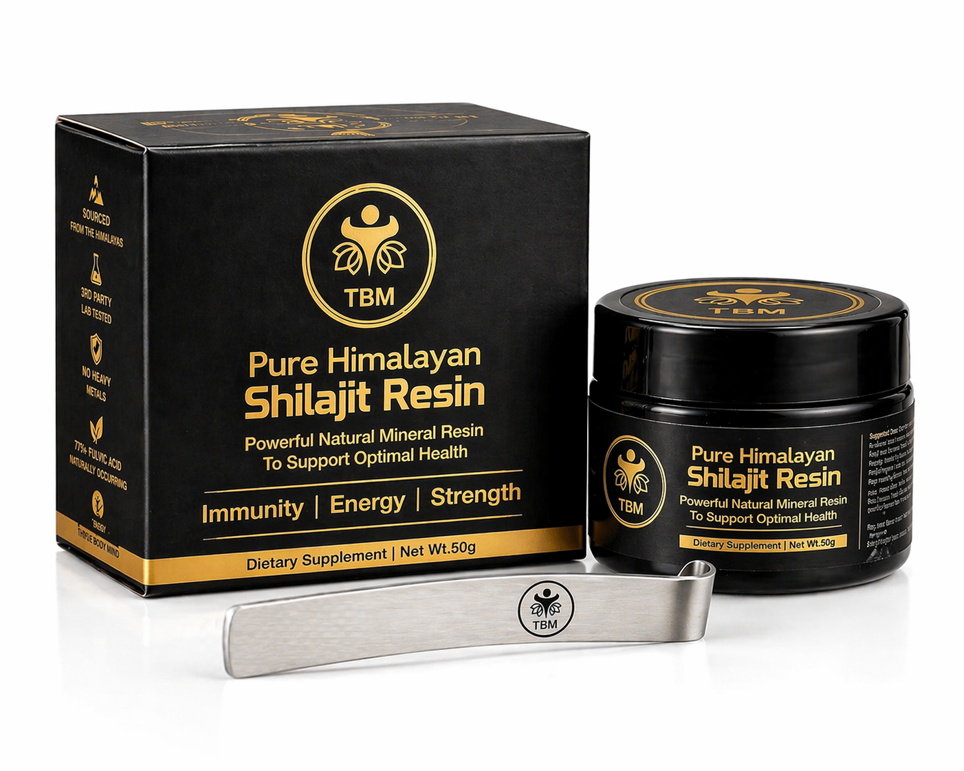 Gold Grade Himalayan Shilajit Resin 50g