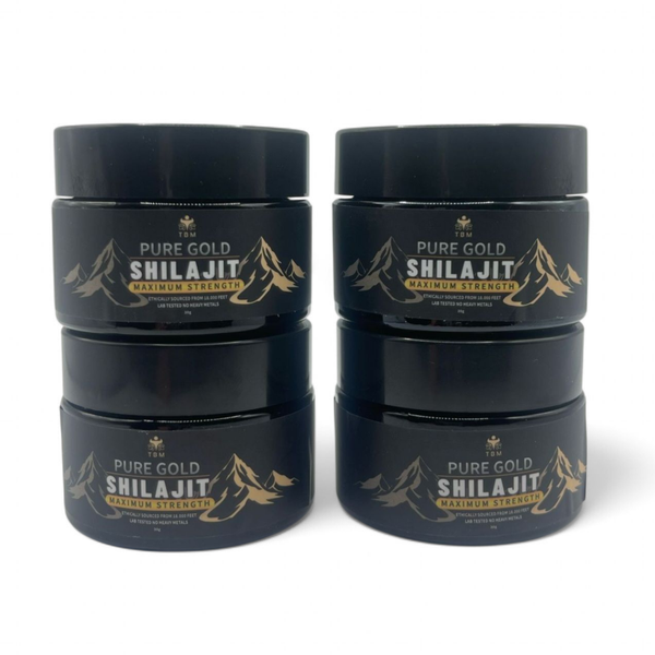 ×4 Pure Gold Shilajit Resin