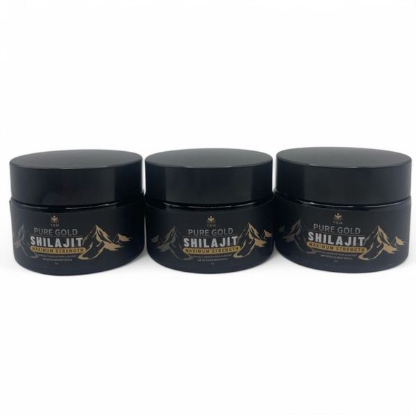 ×3 Pure Gold Shilajit Resin