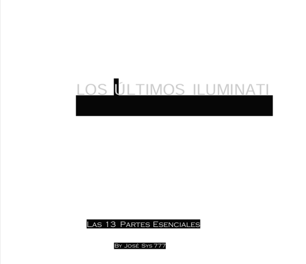LIBRO LOS ÚLTIMOS ILUMINATI