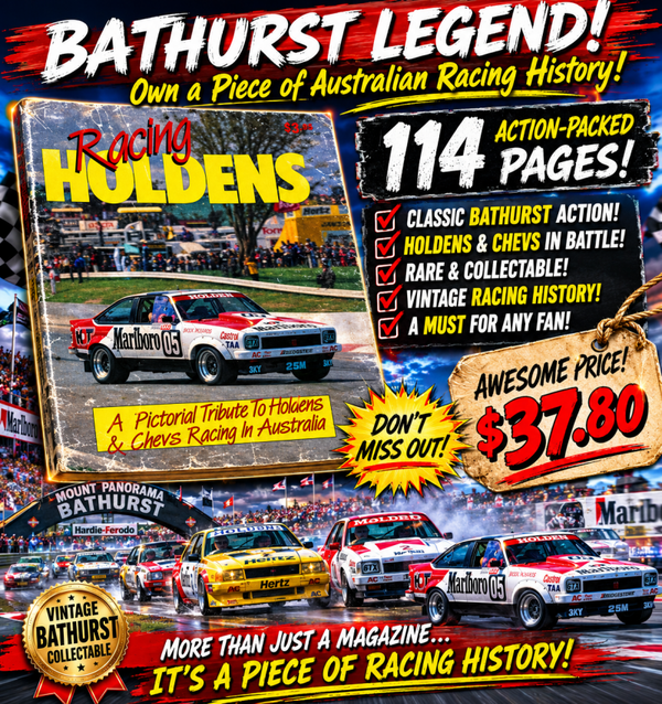 Explore the 1986 Holden Mag or 2023 Bathurst Hard Cover