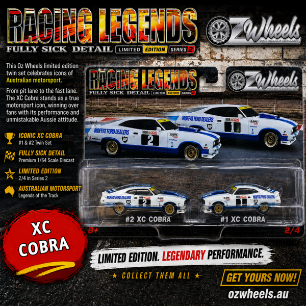 Racing Legends – OZ Wheels XC Cobra Twin Set
