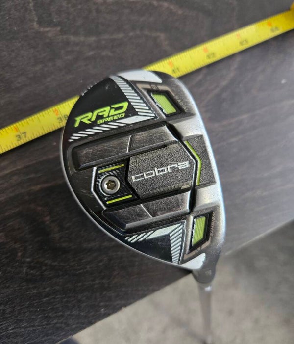 Cobra RAD Speed 21* hybrid-Recoil ESX 480/F4 (75g) Stiff flex-plays 39.5"