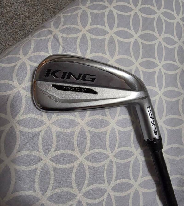Cobra King adjustable 4i/hybrid 22.5* w/Catalyst 80 6.5 X-flex; plays 38.25"
