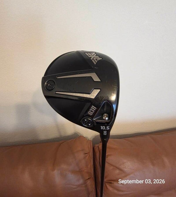 PXG 10.5° Gen5 Driver w/Mitsubishi Chemical 60g Reg. flex; plays 45"; no headcover