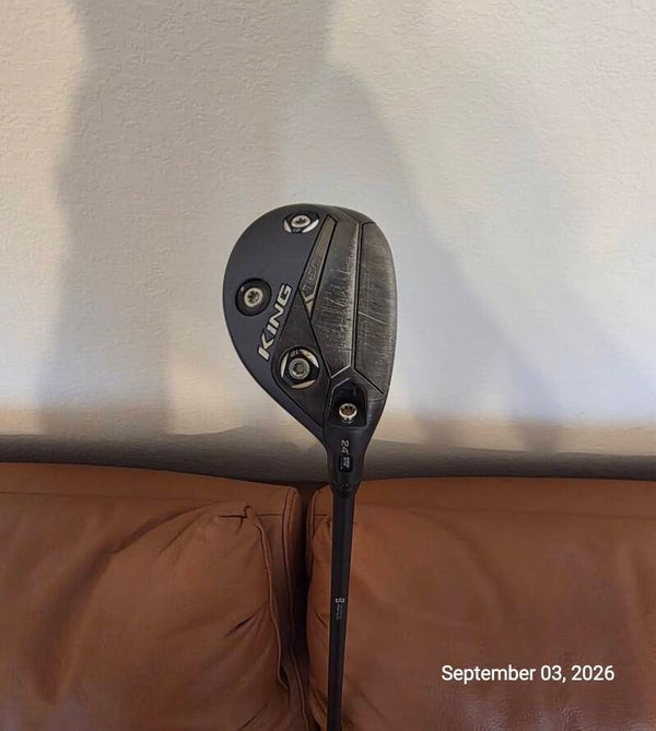 Cobra King Tec 24° Adjustable 5-Hybrid; plays 38.75"; No headcover