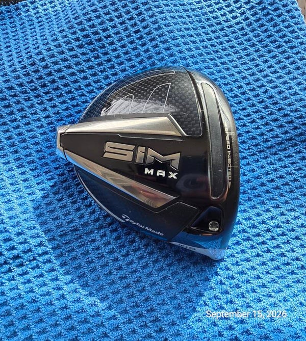 Taylormade SIM Max 10.5° Driver Head Only; No headcover