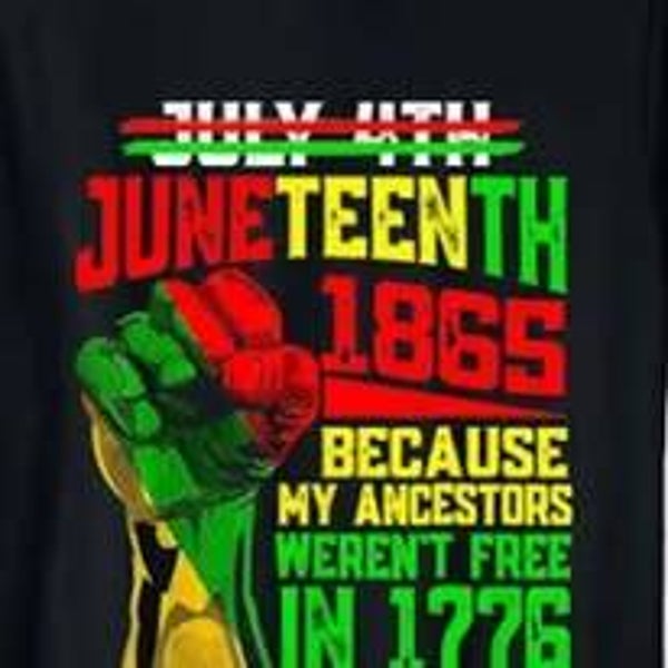 Juneteenth (unisex) T-shirt