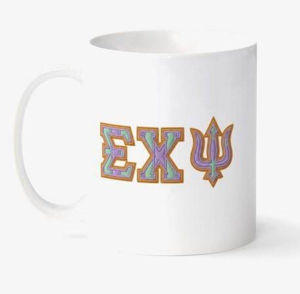 Sigma Chi Psi Greek Letters Hot Cup