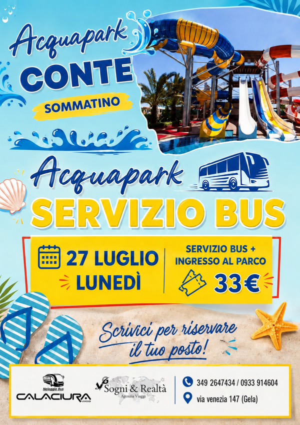 transfer per ACQUAPARK SOMMATINO