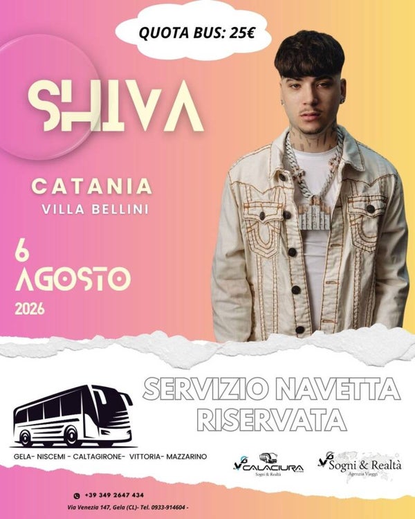 SHIVA in concerto a CATANIA