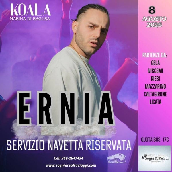 ERNIA djset presso discoteca KOALA